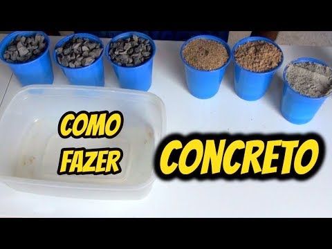 Vídeo: Posso misturar concreto no buraco?