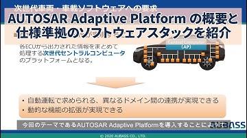 国際標準のAUTOSARを日本基準の技術とサポート体制で提供～AUTOSAR Adaptive Platform編～