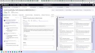 ServiceNow OT demo on OT Visibility, OT Service Management and OT Vulnerability Response