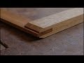 Cómo hacer una escuadra de madera con herramientas manuales.