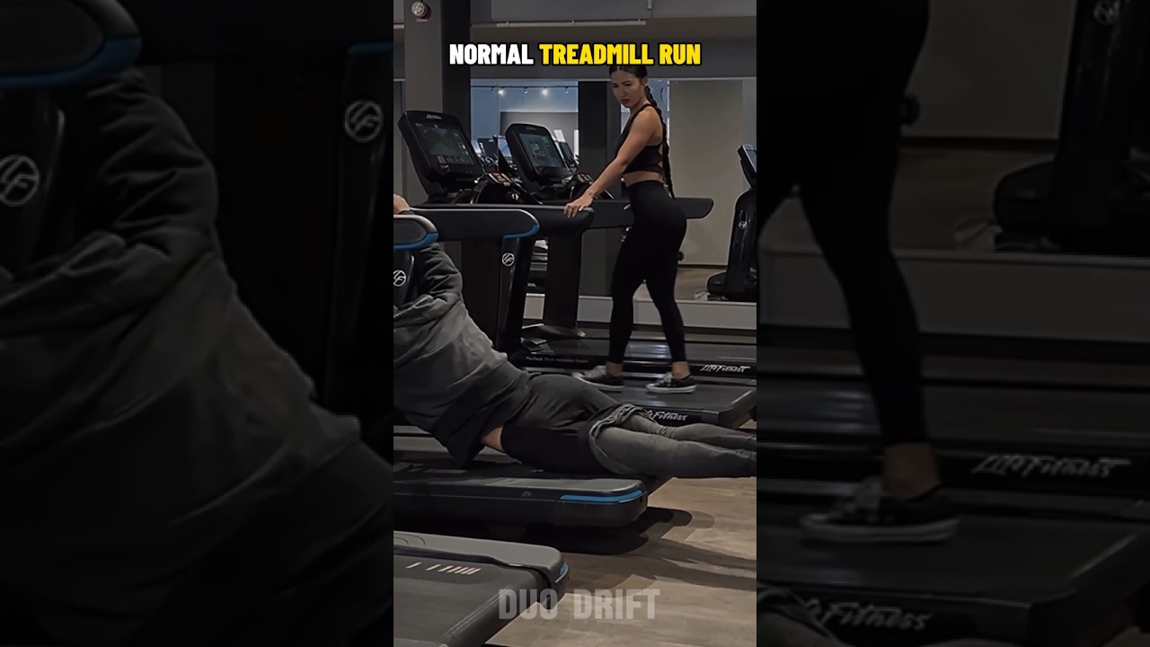 Бро не бегал на беговой дорожке... беговая дорожка от него убежала 