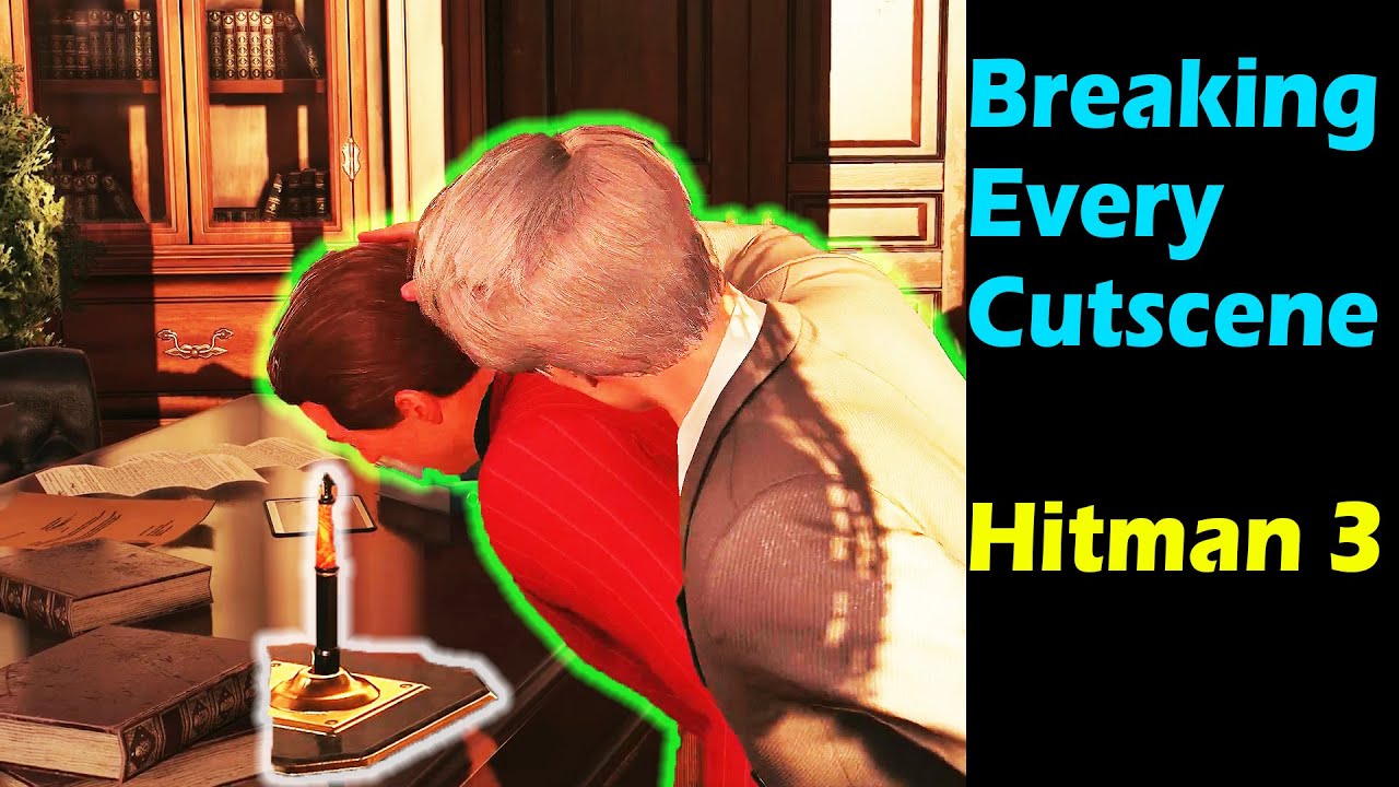 EVERY CUTSCENE in Hitman 3 BROKEN!