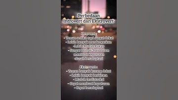 #shortvideo #shorts #kepribadian #introvert #ekstrovert #selfcare #semngat #live