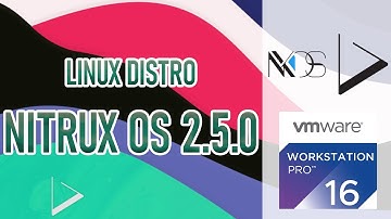 How to install Nitrux OS 2.5.0 on Vmware Workstation 16 full review