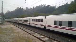 Tren hotel Barcelona-Vigo en Os Valos