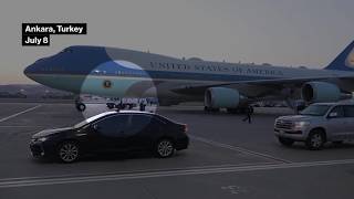 Why Trump Secretly Switched Planes in Turkey