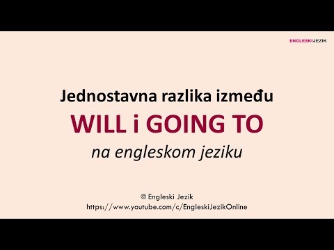Video: Razlika Između Shall I Will U Engleskoj Gramatici