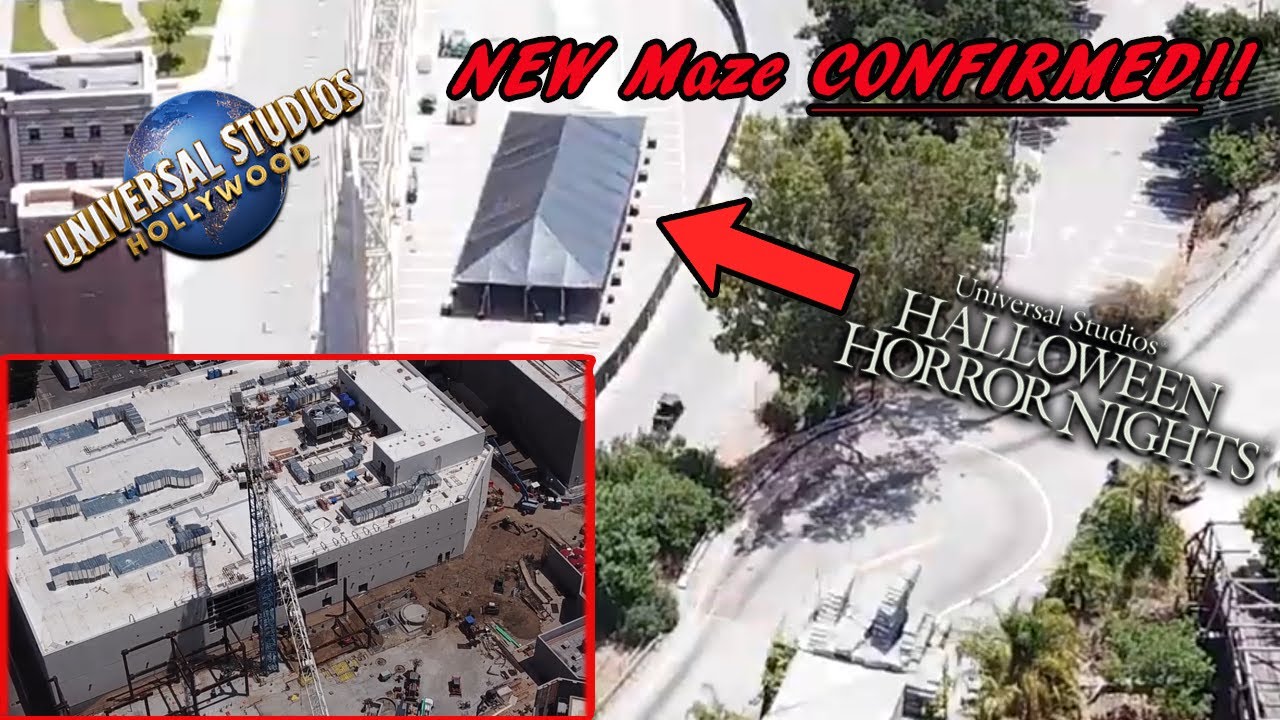 Halloween Horror Nights Construction & Universal Studios Hollywood UPDATE! - JUNE 2020