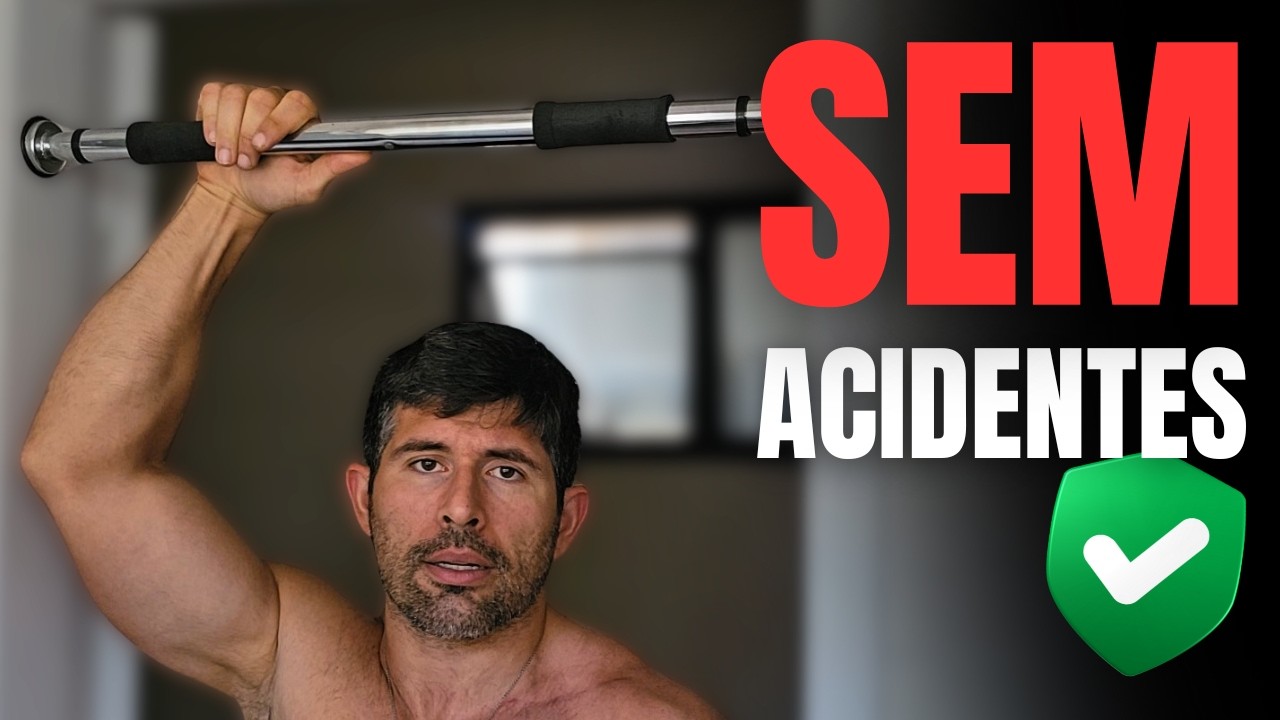Barra de porta SEM ACIDENTES! | Como usar CORRETAMENTE e não se machucar!