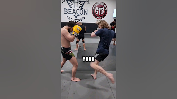 Low kick conditioning for stronger legs