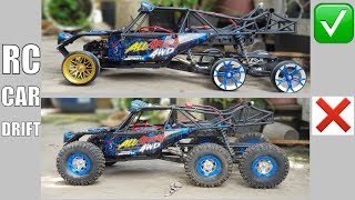 Upgrade WLtoys 12628 to become a drifting RC car