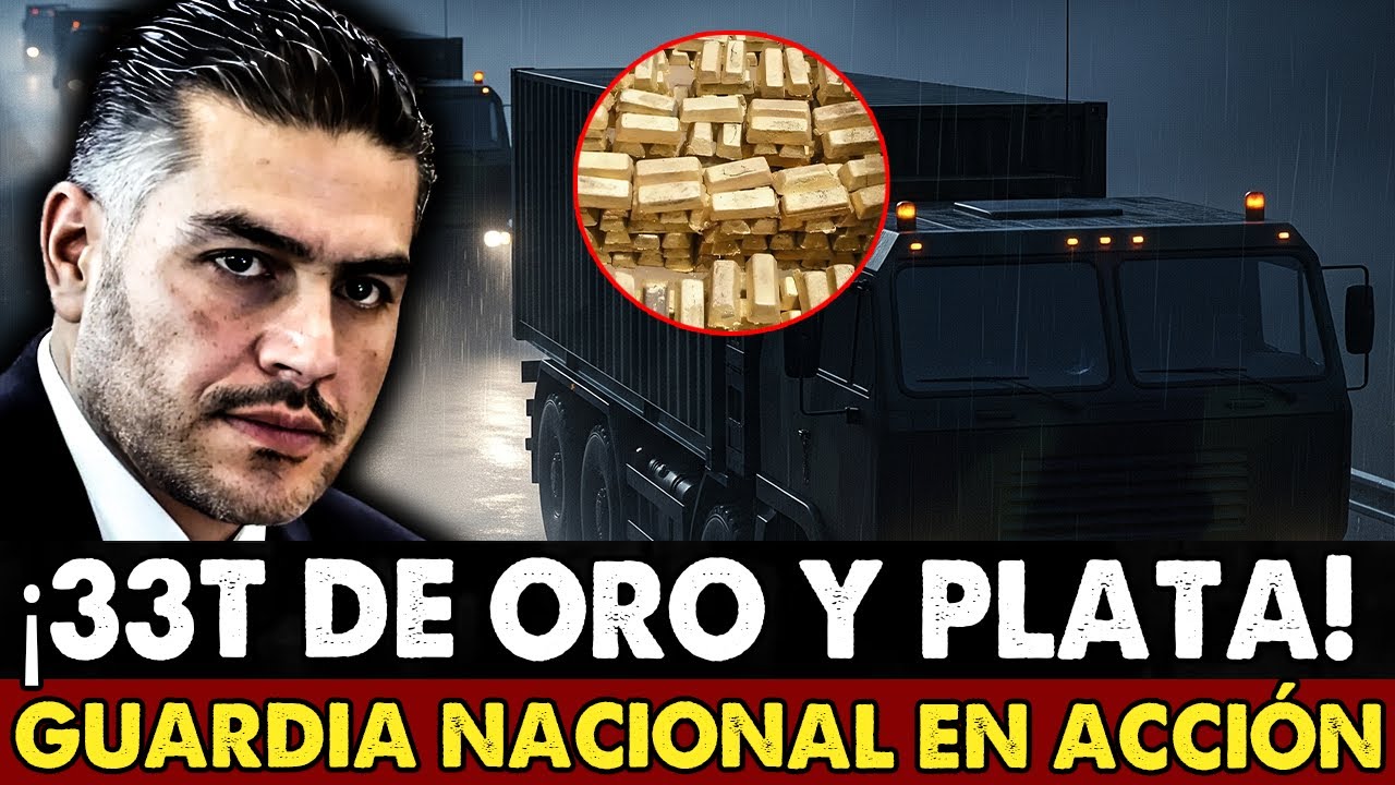 HARFUCH INVESTIGA! 33 toneladas de oro y plata en Jalisco, en la noche