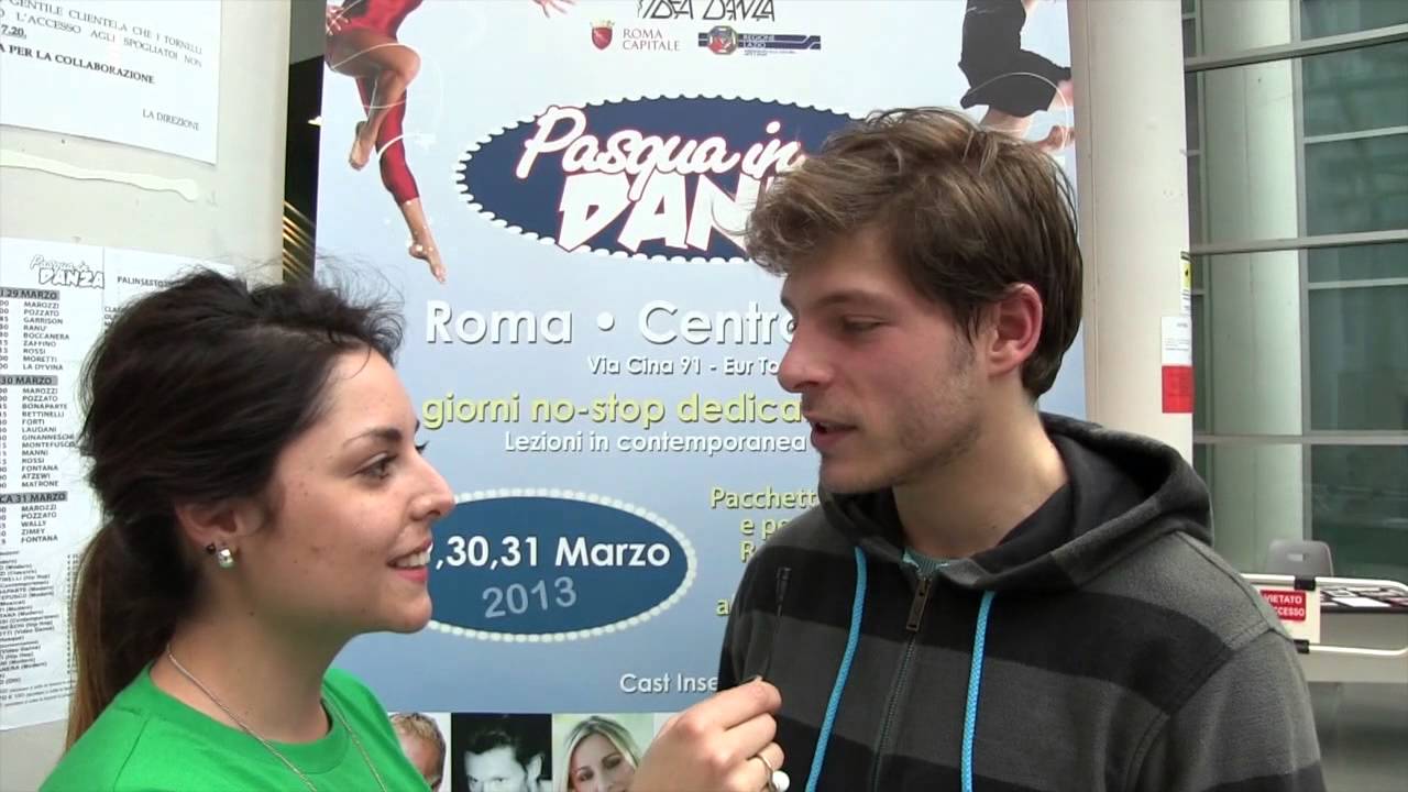 PASQUA IN DANZA 2013 - Intervista a GABRIELE ROSSI