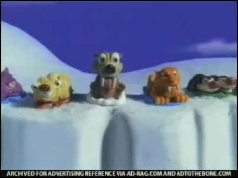 CEREAL BOX TOYS - KELLOGS | ICE AGE 2 THE MELTDOWN COMMERCIAL / TV SPOT