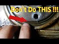 LS Rear Main Seal Warning! Don't Do This!