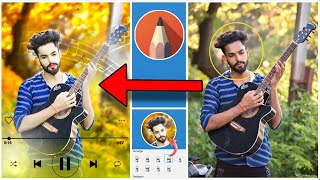 Guitar photo editing tutorial with face smooth SketchBook ||HDR smooth|| sad photo editing PicsArt 😲 screenshot 5
