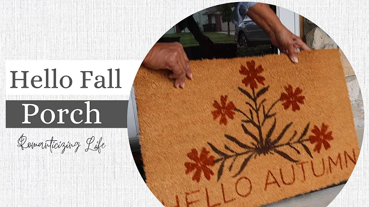 Homemaker's Journal Fall Porch Cleanup
