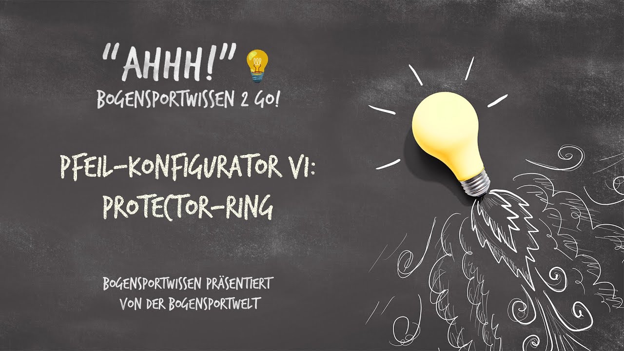 Bogensportwissen to Go - Ahh No. 39:  Dein Custom-Pfeil VI - Protectorringe