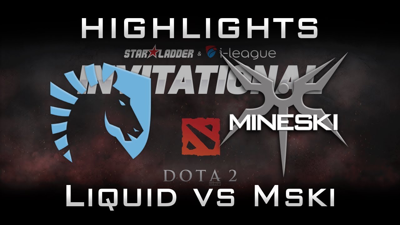 Liquid vs Mineski Starladder 2017 Minor Highlights Dota 2