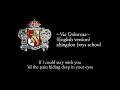 Via Dolorosa ~English version~ (abingdon boys school cover)