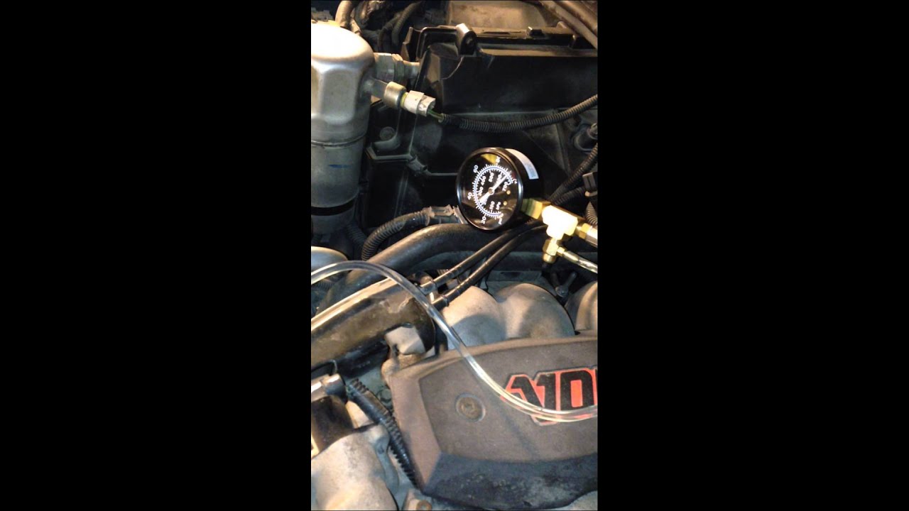 Chevy blazer high fuel pressure part 1