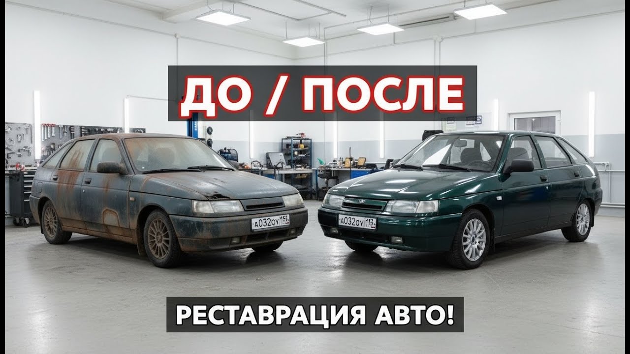 ПЕРЕКУП ОТРЕСТАВРИРОВАЛ АВТО ЗА 7 ДНЕЙ.ПРИБЫЛЬ ШОКИРОВАЛА ДАЖЕ МЕНЯ!