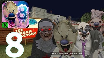 Ice Scream 8 - Gameplay Walkthrough Part 1 - Intro & Tutorial (iOS, Android)