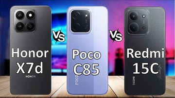 Poco C85 vs redmi 15C vs Honor X7d | Which Budget 5G Phone Wins?