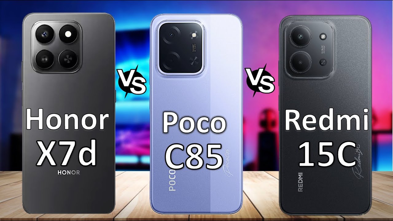 Poco C85 vs redmi 15C vs Honor X7d | Which Budget 5G Phone Wins?