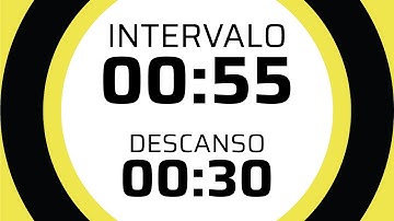 55 seconds interval timer ⏰ | 30 seconds break | No music