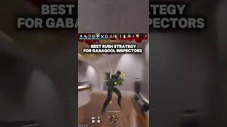 Best rush strategy for gabagool inspectors #rainbowsixsiege #R6s #siege