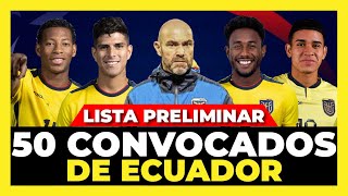 Análisis de los 50 convocados de Ecuador para la Copa América 2024