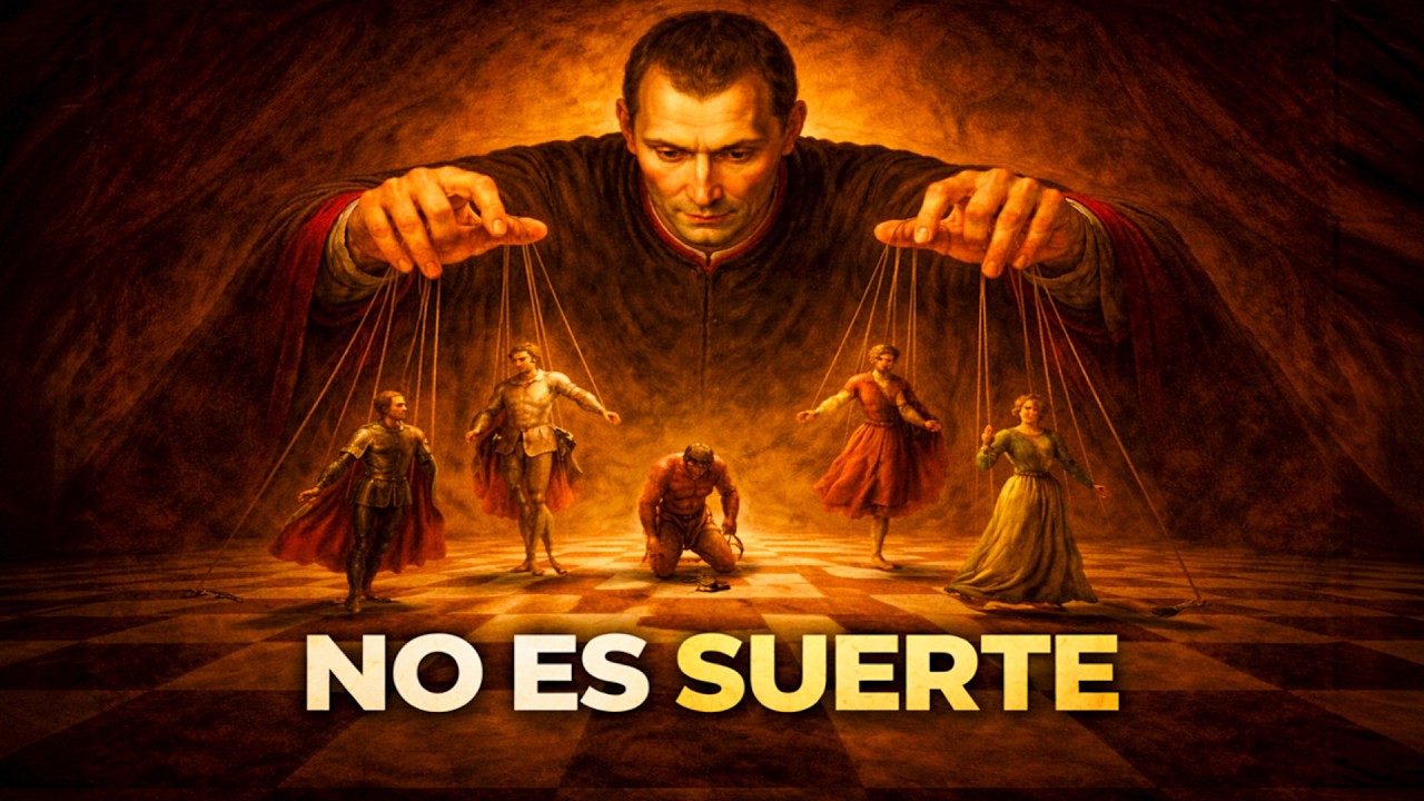 Te manipulan y lo llamas suerte — Maquiavelo lo explicó