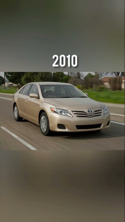 Evolution of Toyota Camry ( 1983 - 2022 )#shorts