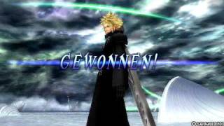 Dissidia: Final Fantasy - Cloud vs Squall (Battle #1) [GER]
