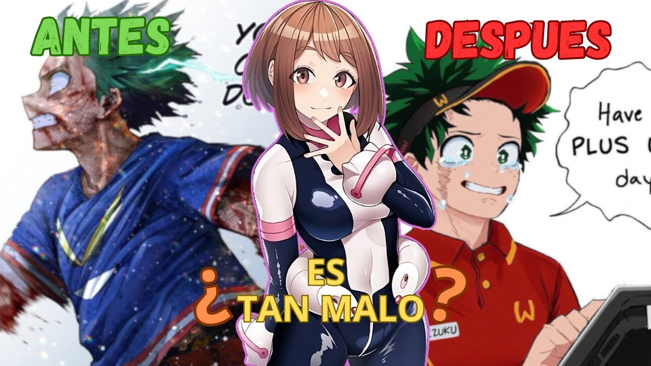 EL RARO FINAL DE BOKU NO HERO | ¿Hubo CUCK?