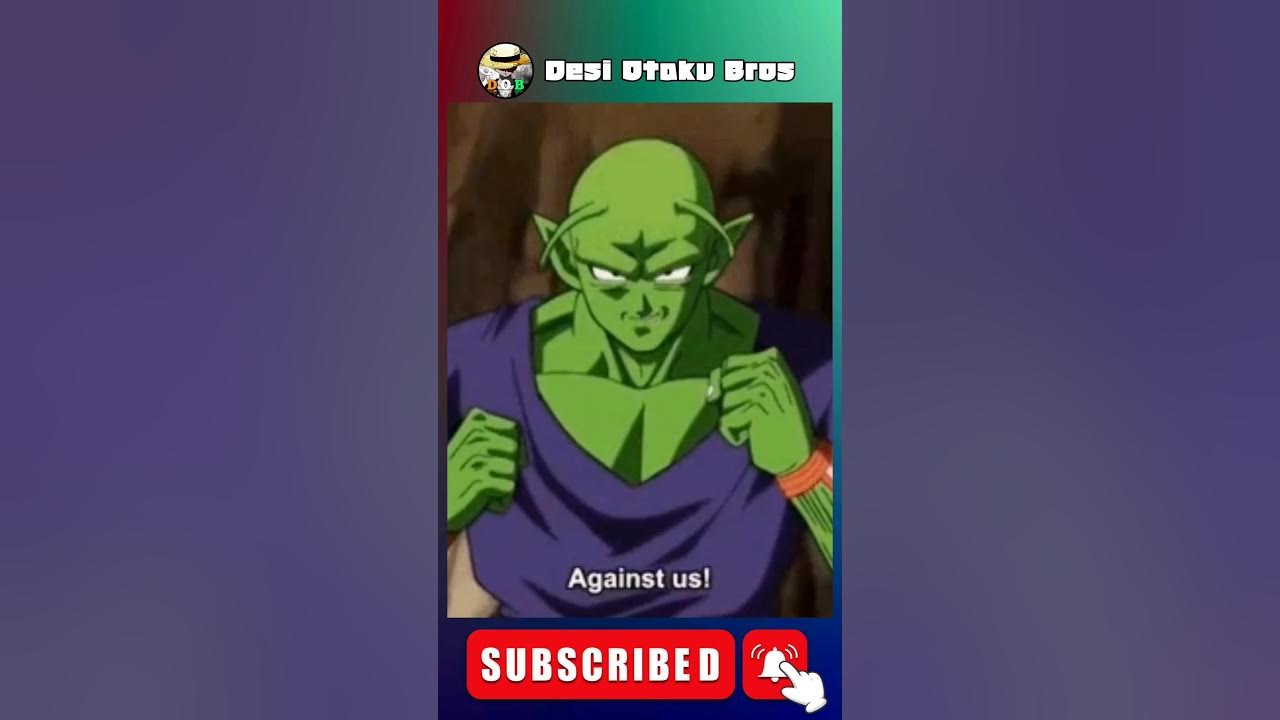 Piccolo Is Just.. Years Older Than Gohan😳😳shorts dragonball YouTube