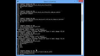 27-array concate,shape,reshape,copy