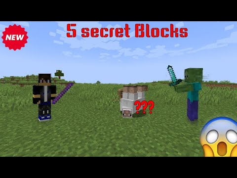 Secret Blocks Minecraft Java 1.20 - YouTube
