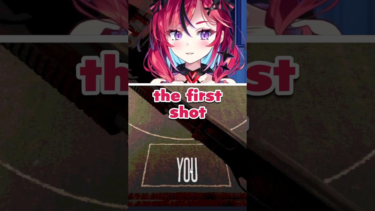 Unluckiest First Shot Ever on Buckshot Roulette #vtuber #shorts #twitch