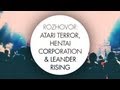 Capture de la vidéo Report: Atari Terror, Hentai Corporation & Leander Rising @ Lucerna Music Bar // Creative Block Tv