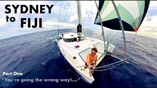 Sailing nonstop from Sydney to Fiji on our catamaran: Part One