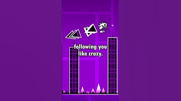 Stereo Madness, But the Spikes Chase You! #geometrydash #shorts #tweening