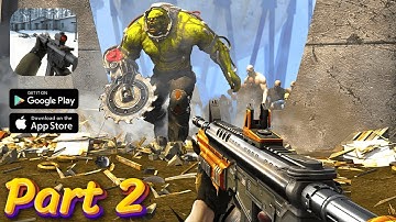 Zombie Apocalypse: Doomsday-Z Gameplay Walkthrough Part 2 - Facing New Challenges! (iOS, Android)