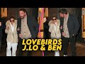 Lovebirds Jennifer Lopez & Ben Affleck leave the studio together and head out of town in rainy NYC