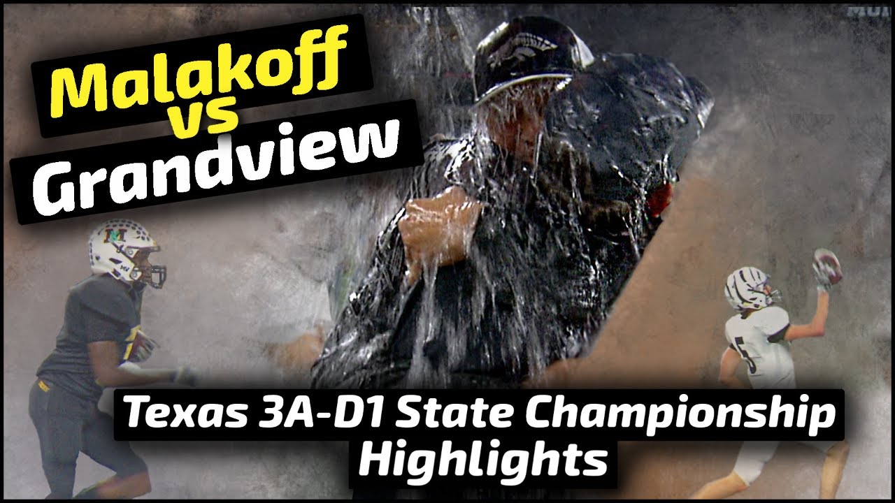 Grandview vs Malakoff - 2018 Football Highlights