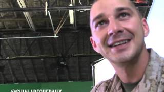Shia Labeouf Behind The Scenes Of Man Down