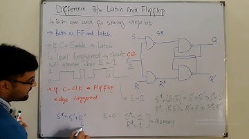 Difference Between Latch And Flipflop
