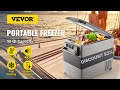 VEVOR 20L 22L 35L 45L 55L Car Refrigerator Mini Fridge Freezer Portable Compressor Cooler 12/24V DC