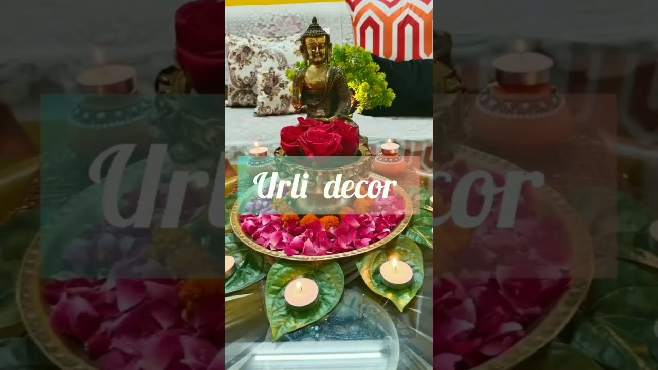 Home Decor For Diwali With Buddha and Urli - The Advitya